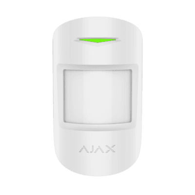 AJAX MotionProtect White-Wireless pet immune motion detector 195328-09-WH1