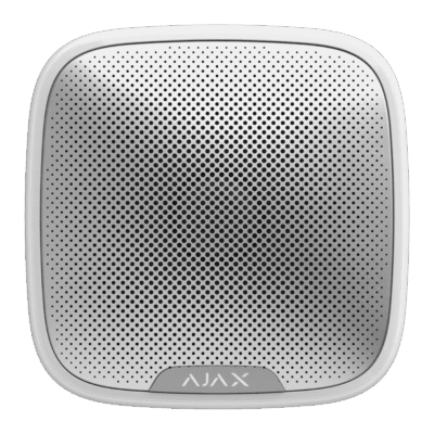 AJAX StreetSiren White Wireless Outdoor Siren 197830-07-WH1