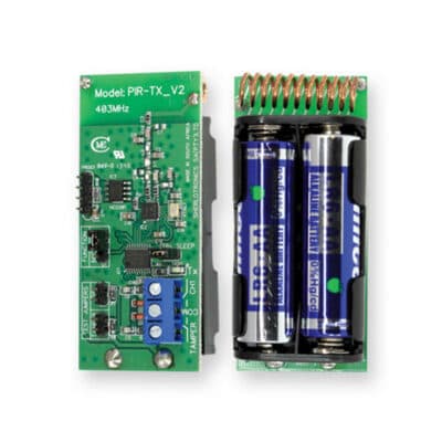 SHERLO PIR-TX_V2 2Ch TRANSMITTER FOR BATTERY POWERED PIR’s