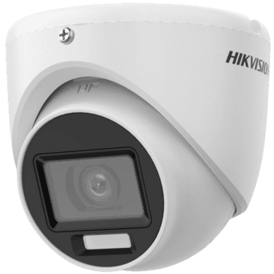 Hikvision DS2CE76D0TLMFS 2MP Smart Hybrid Light Audio Fixed Turret Camera