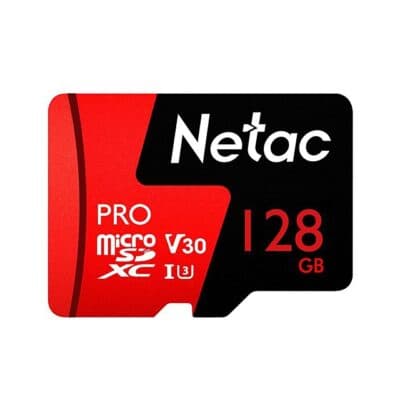NETAC 128GB MICRO SD CARD & ADAPTOR