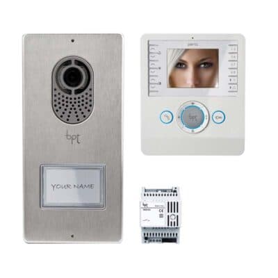 Came BPT Perla Video Intercom Lithos Kit LVKITPEV04