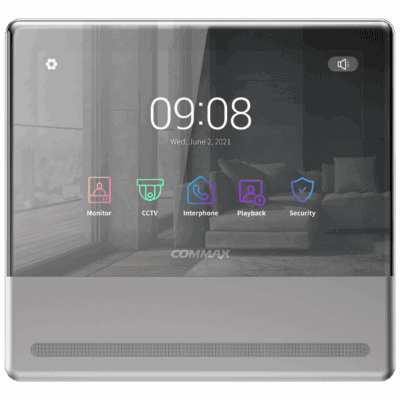 CDV-70QT 7INCH MONITOR MOBILE APP NEO SILVER