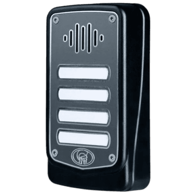 G-Speak Ultra 4 Button Metal Facia Gate Station GSC0E040V0M