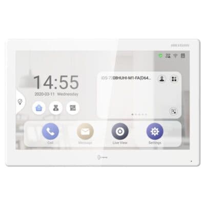 Hikvision DS-KH9510-WTE1 10-Inch Touch Screen Video Intercom Monitor